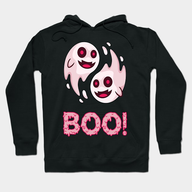 Halloween Boo Hoodie by Cervezas del Zodiaco